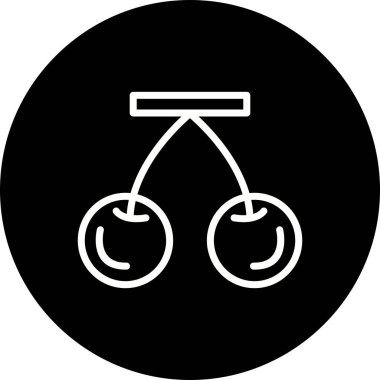 İllüstrasyon kiraz simgesi