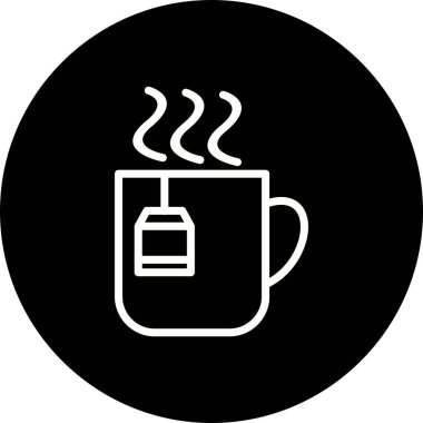 Illustration çay simgesi