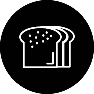 İllüstrasyon ekmek simgesi
