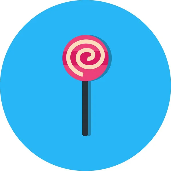 İllüstrasyon Lollipop simgesi — Stok fotoğraf