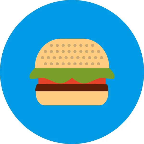 Illustration Hamburger Ikone — Stockfoto