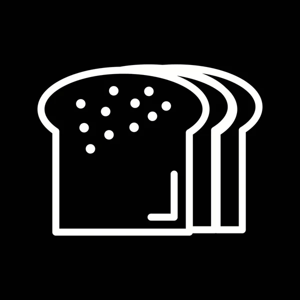 Icono de pan de ilustración — Foto de Stock