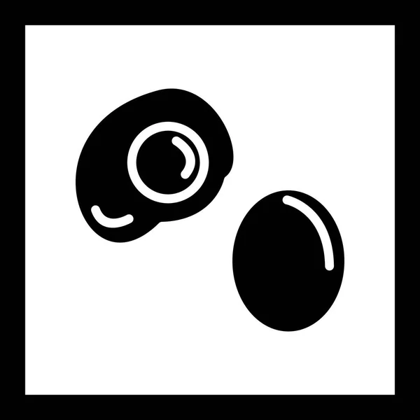 Illustration  Egg Icon — Stock Photo, Image