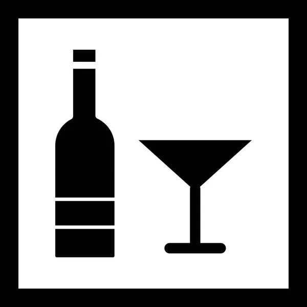 Icono de Ilustración Vino —  Fotos de Stock