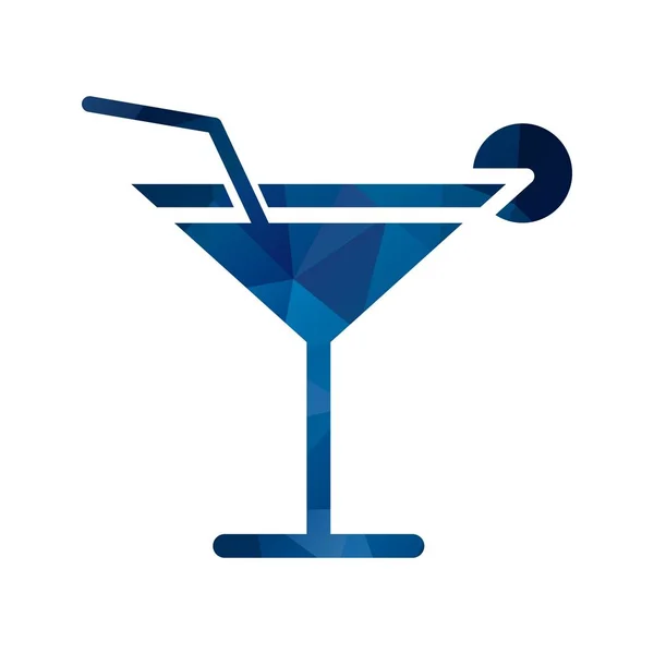 Illustration  Cocktail Icon — Stock Photo, Image