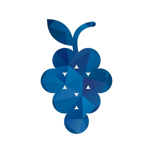 Icono de uvas de ilustración —  Fotos de Stock