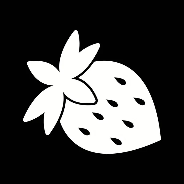 Illustration Strawberry Icon — Stock Photo, Image