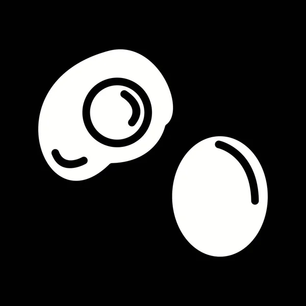 Illustration  Egg Icon — Stock Photo, Image