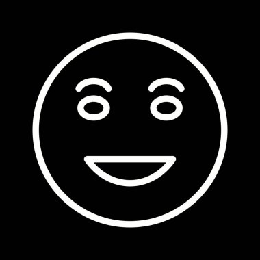 İllüstrasyon Lol Emoji Simgesi