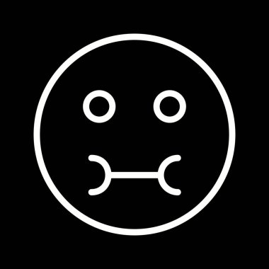 İllüstrasyon Hasta Emoji Simgesi