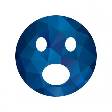 İllüstrasyon Sürpriz Emoji Simgesi 