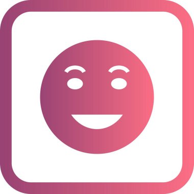 İllüstrasyon Lol Emoji Simgesi