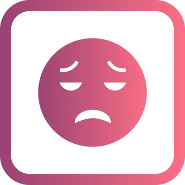 İllüstrasyon Hayal Kırıklığına Emoji Simgesi