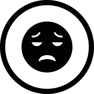 İllüstrasyon Hayal Kırıklığına Emoji Simgesi