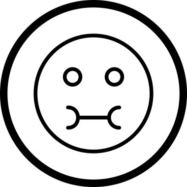 İllüstrasyon Hasta Emoji Simgesi