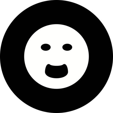 İllüstrasyon Bağıran Emoji Simgesi