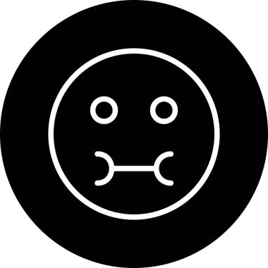 İllüstrasyon Hasta Emoji Simgesi