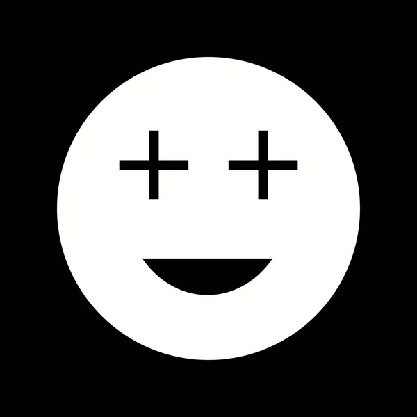 Ilustración Emoji positivo Icono —  Fotos de Stock