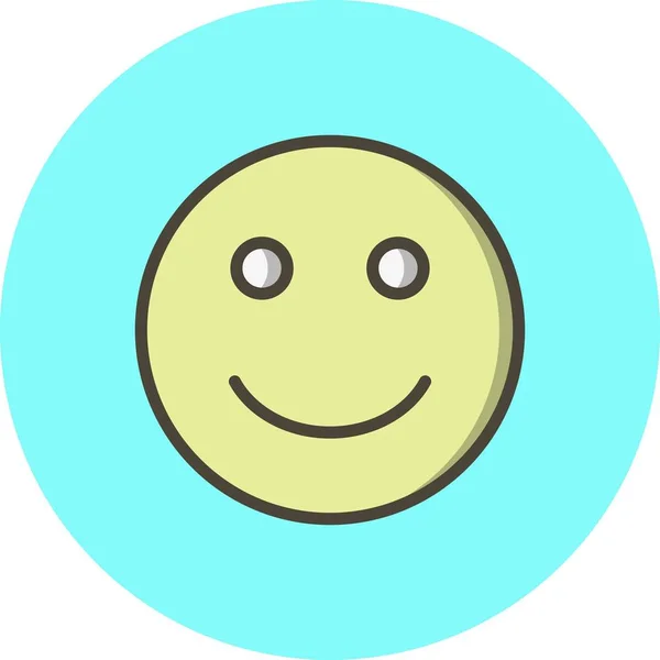 Ilustración Emoji feliz icono —  Fotos de Stock