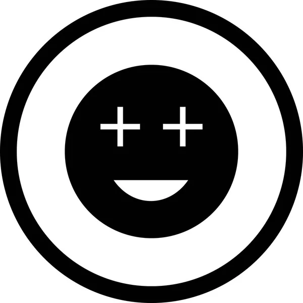 Illustration  Positive Emoji Icon — Stock Photo, Image
