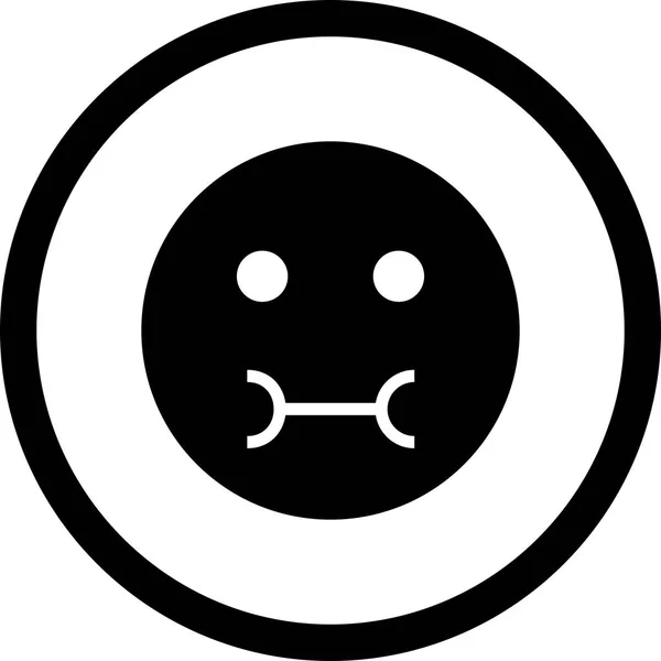 Illusztráció Sick Emoji ikon — Stock Fotó