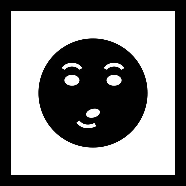 Ілюстрація свисток Emoji значок — стокове фото