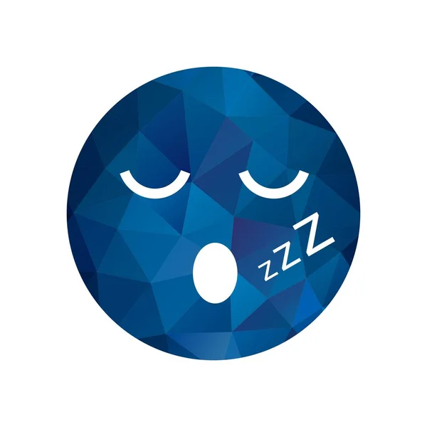 Ilustração Sono Emoji Ícone — Fotografia de Stock