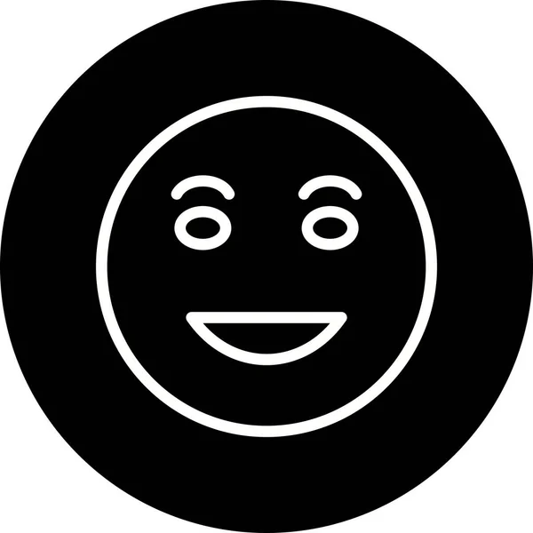 Abbildung lol emoji icon — Stockfoto