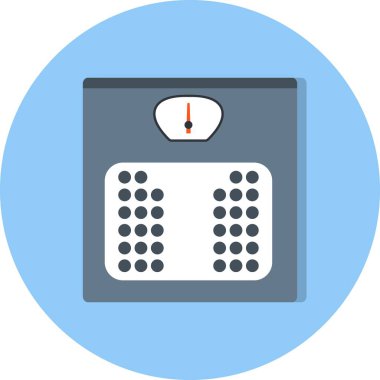 İllüstrasyon Ağırlık Makinesi Simgesi