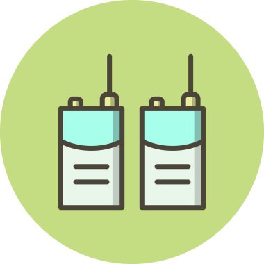 İllüstrasyon Walkie talkie Simgesi