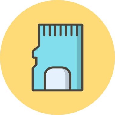 Resimli Bellek Kartı Simgesi