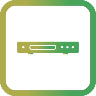 İllüstrasyon Dvd Oynatıcı Simgesi