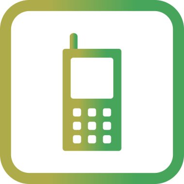 İllüstrasyon Cep Telefonu Simgesi