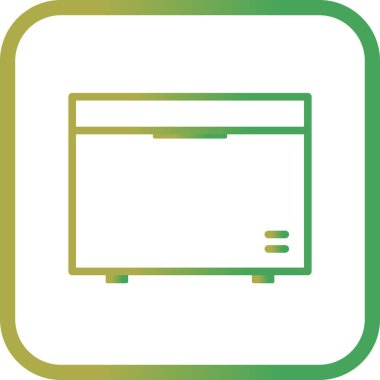 İllüstrasyon Derin Dondurucu Simgesi