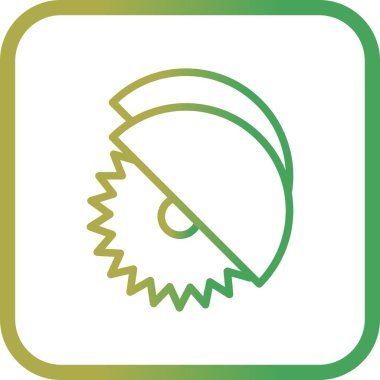 İllüstrasyon Dairesel testere Simgesi