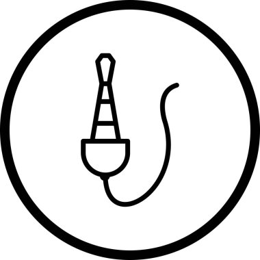 İllüstrasyon Kablo Kablosu Simgesi