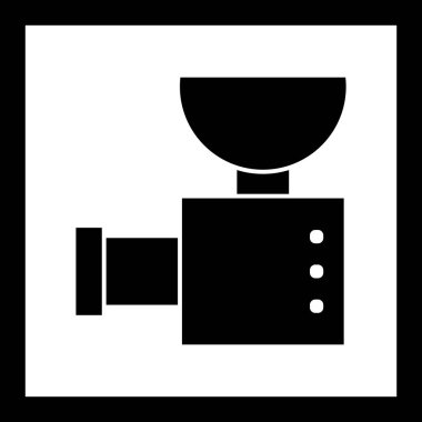 İllüstrasyon Kıyma Makinesi Simgesi