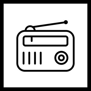 İllüstrasyon Radyo Simgesi
