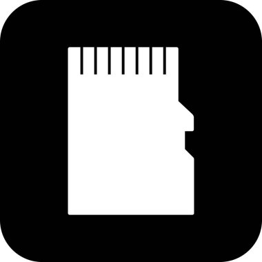 Resimli Bellek Kartı Simgesi