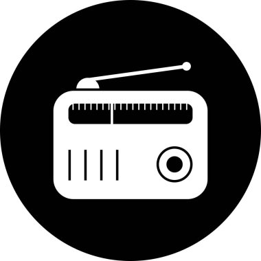 İllüstrasyon Radyo Simgesi