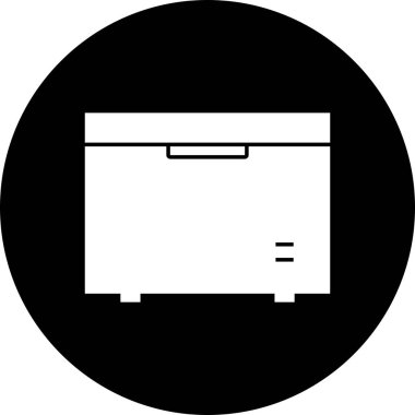 İllüstrasyon Derin Dondurucu Simgesi