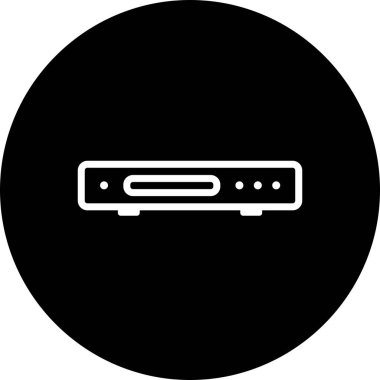 İllüstrasyon Dvd Oynatıcı Simgesi