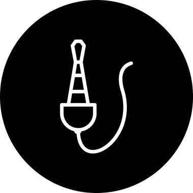 İllüstrasyon Kablo Kablosu Simgesi