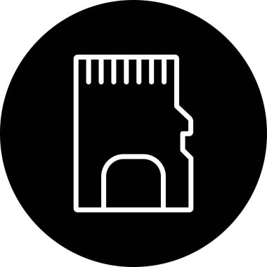 Resimli Bellek Kartı Simgesi