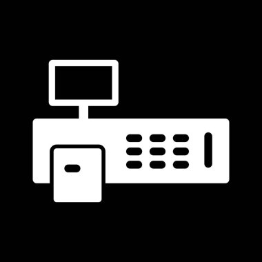 İllüstrasyon FaturaLama Makinesi Simgesi
