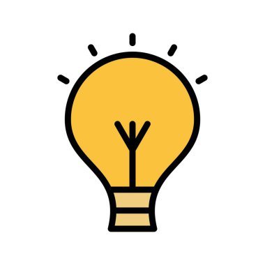 İllüstrasyon Ampul Simgesi
