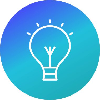 İllüstrasyon Ampul Simgesi