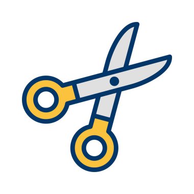 İllüstrasyon makas simgesi