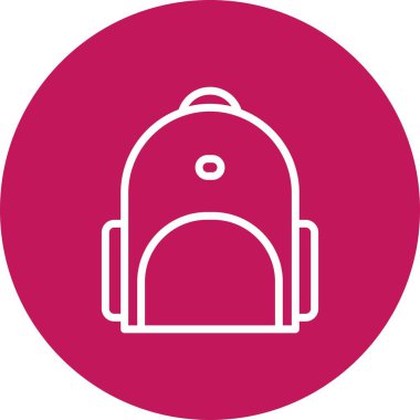 İllüstrasyon Bagpack simgesi