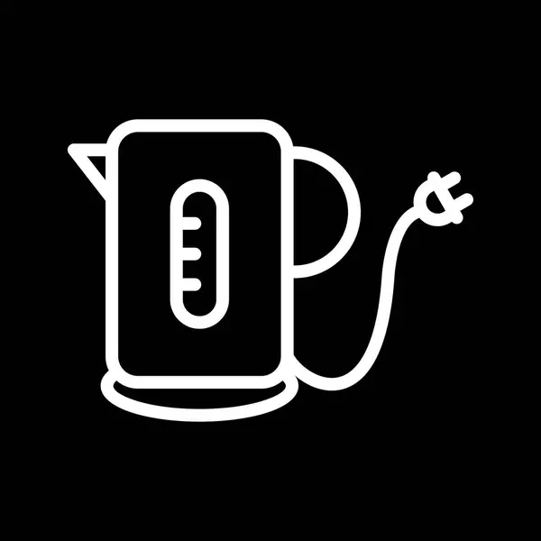 Illustration Kettle Icon — Stock Photo, Image